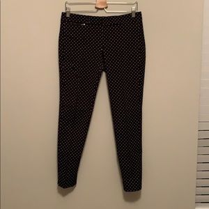 Banana Republic polka dot Sloan pant